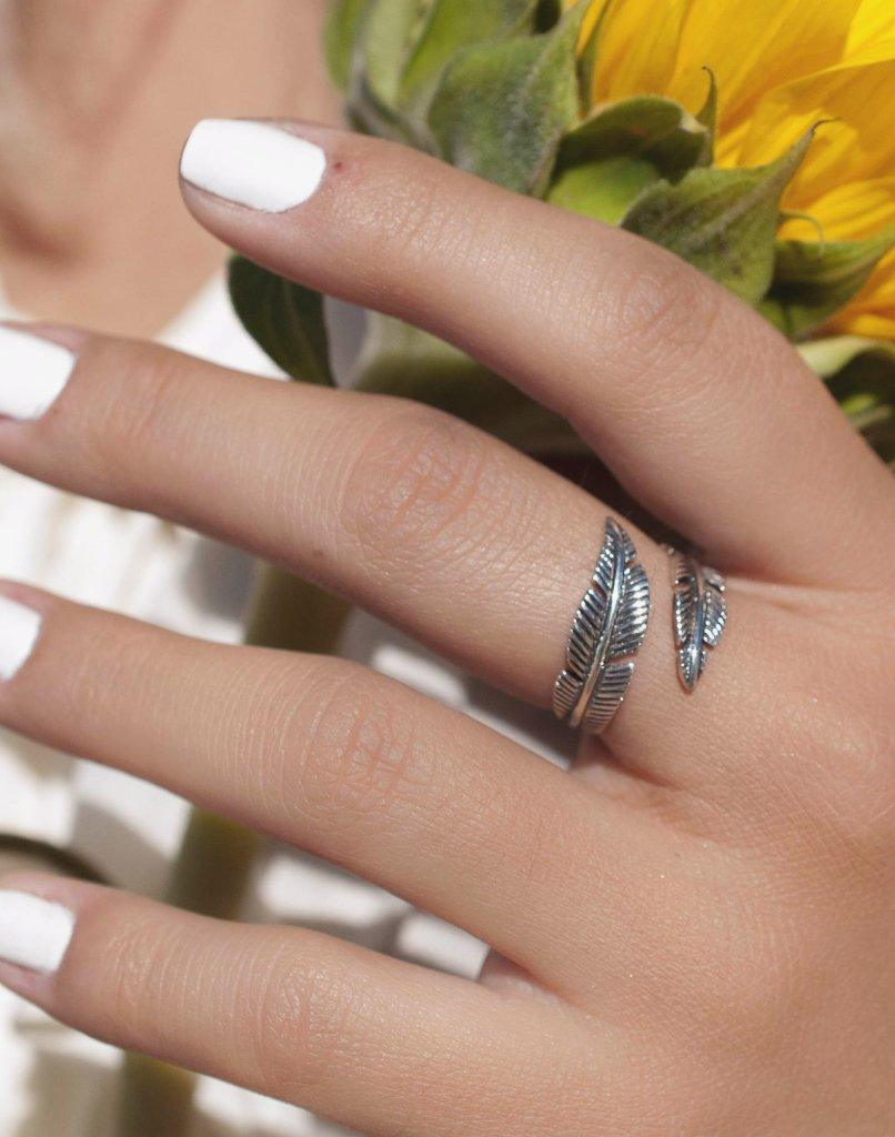 Camburi Leaf Ring ~Sterling Silver 925~ SMR001 - Maresia Jewelry