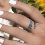 Camburi Leaf Ring ~Sterling Silver 925~ SMR001 - Maresia Jewelry