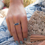 Iolite Hydro Ring  ~ 18k Gold Plated ~ MR163 - Maresia Jewelry