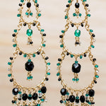 Catarine Chandelier Earrings ~Gold Plated ~ SME038 - Maresia Jewelry