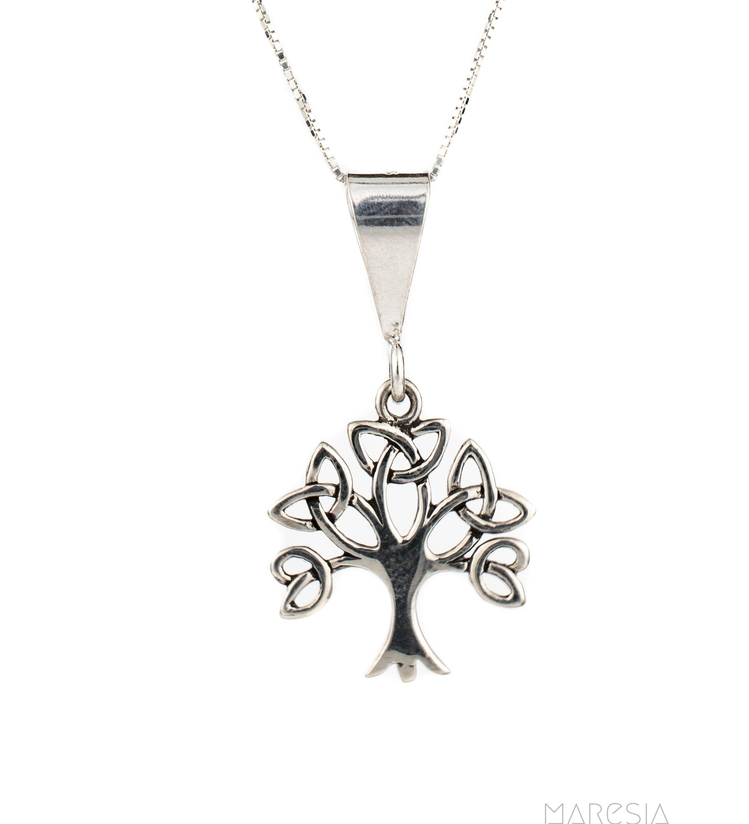 Celtic Tree of Life Pendant ~ Sterling Silver 925 - Maresia Jewelry