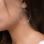 Circle Earrings ~Gold Plated or Silver Plated ~ SME001 - Maresia Jewelry