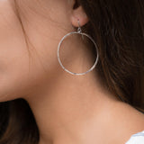 Circle Earrings ~Gold Plated or Silver Plated ~ SME001 - Maresia Jewelry