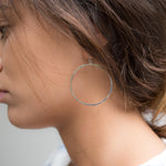 Circle Earrings ~Gold Plated or Silver Plated ~ SME001 - Maresia Jewelry
