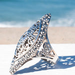 Clara Ring~ Sterling Silver 925~ SMR - Maresia Jewelry