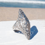 Clara Ring~ Sterling Silver 925~ SMR - Maresia Jewelry