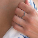 Claudia Ring~ Sterling Silver 925~ SMR - Maresia Jewelry