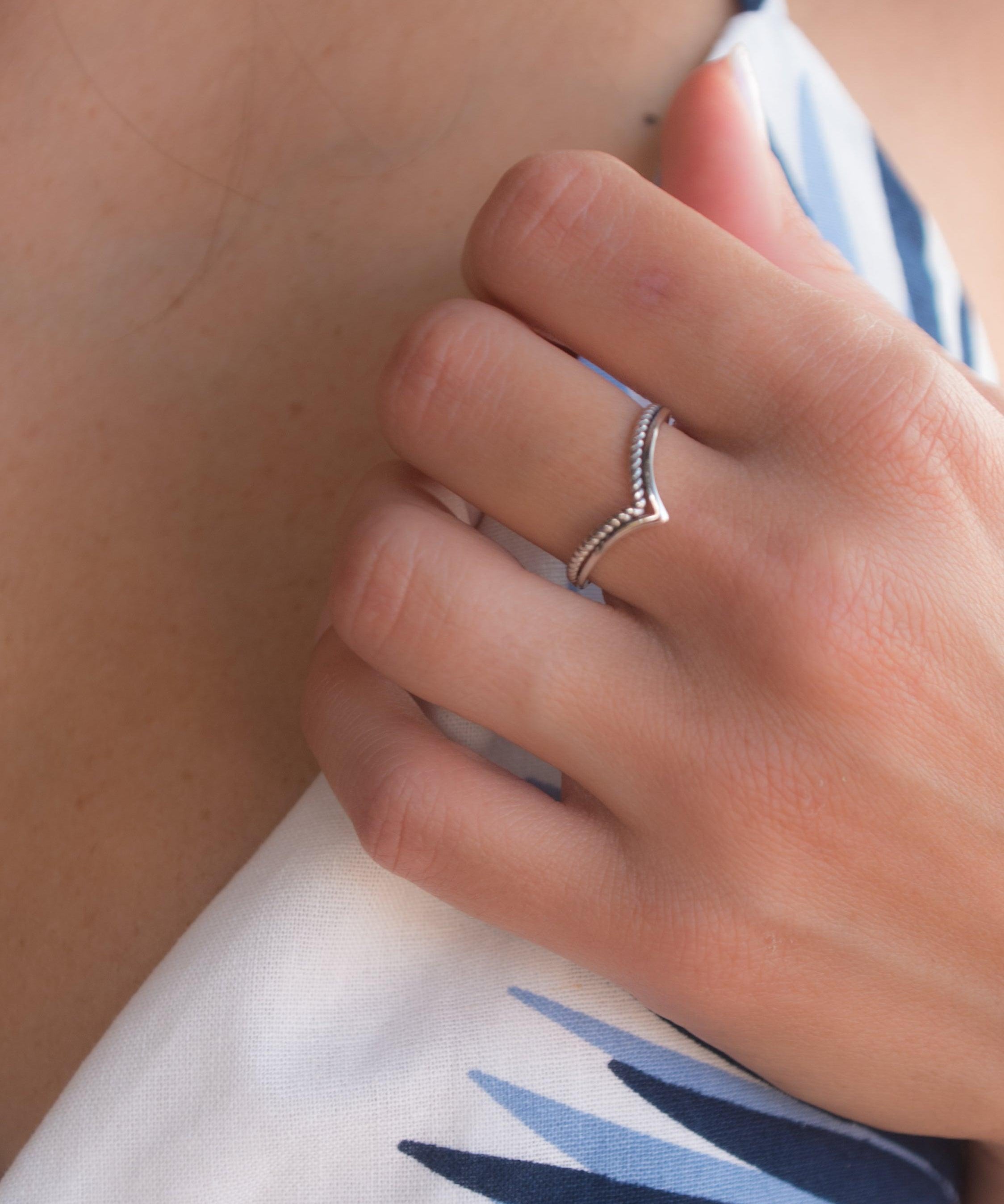 Claudia Ring~ Sterling Silver 925~ SMR - Maresia Jewelry