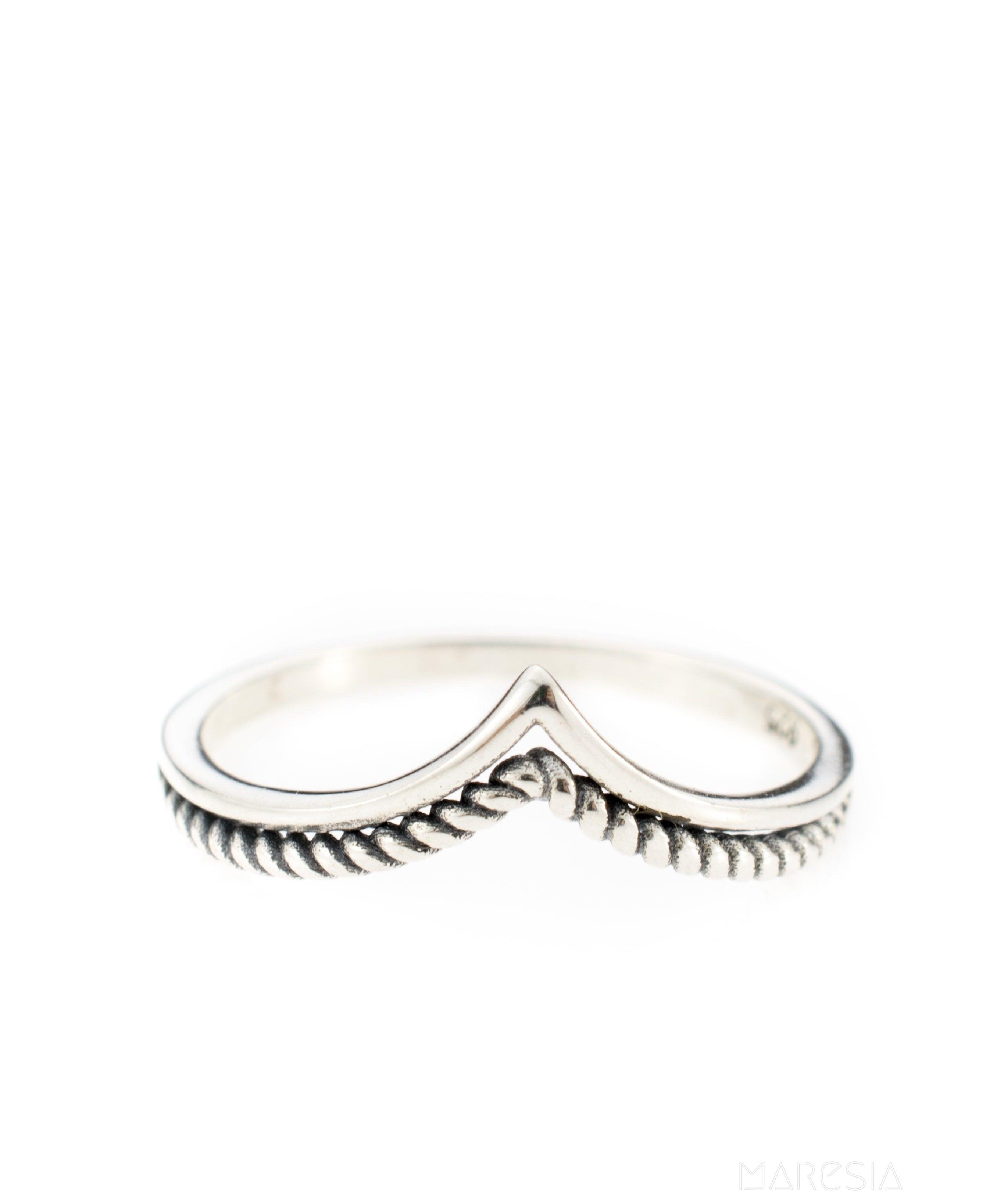 Claudia Ring~ Sterling Silver 925~ SMR - Maresia Jewelry