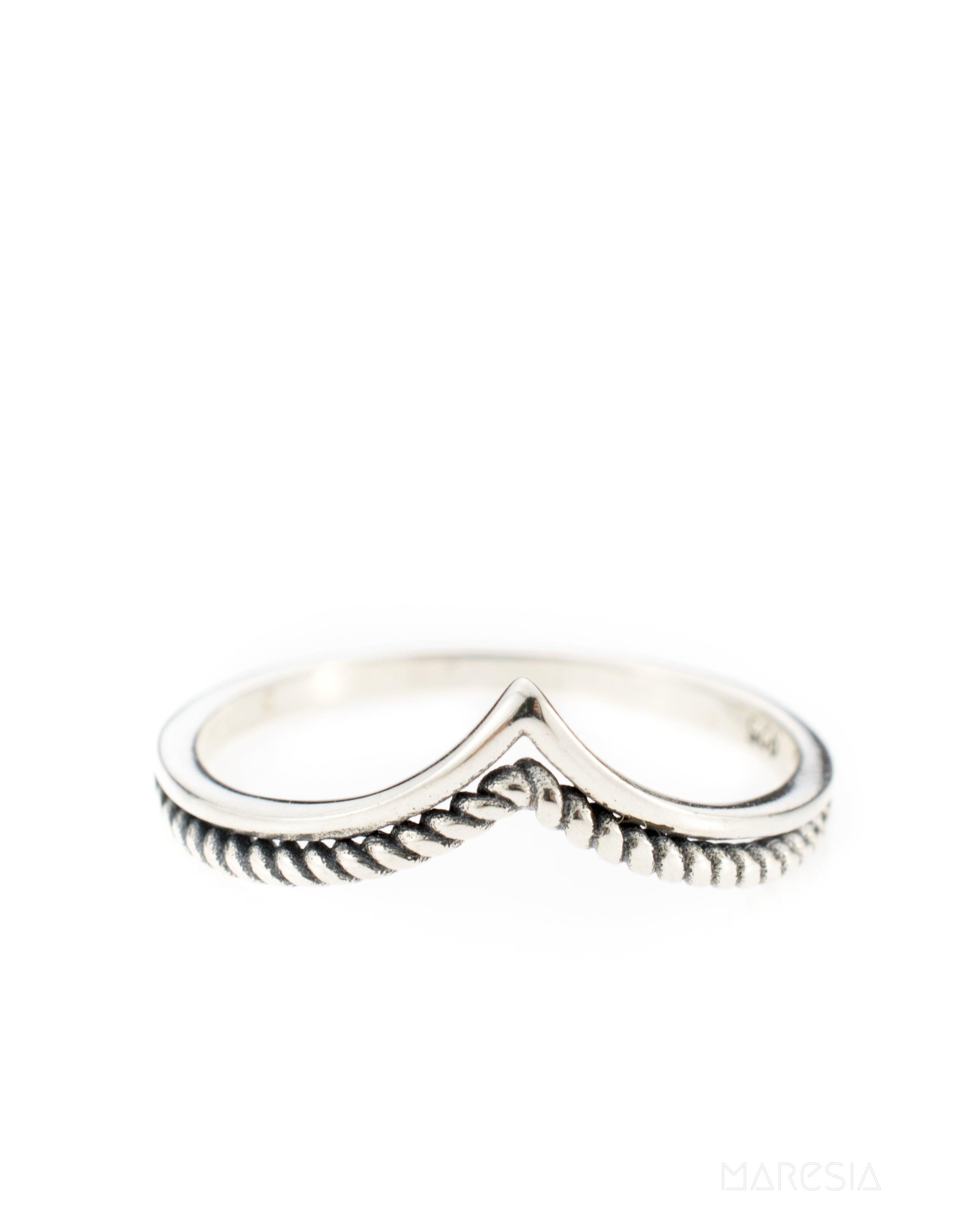 Claudia Ring~ Sterling Silver 925~ SMR - Maresia Jewelry