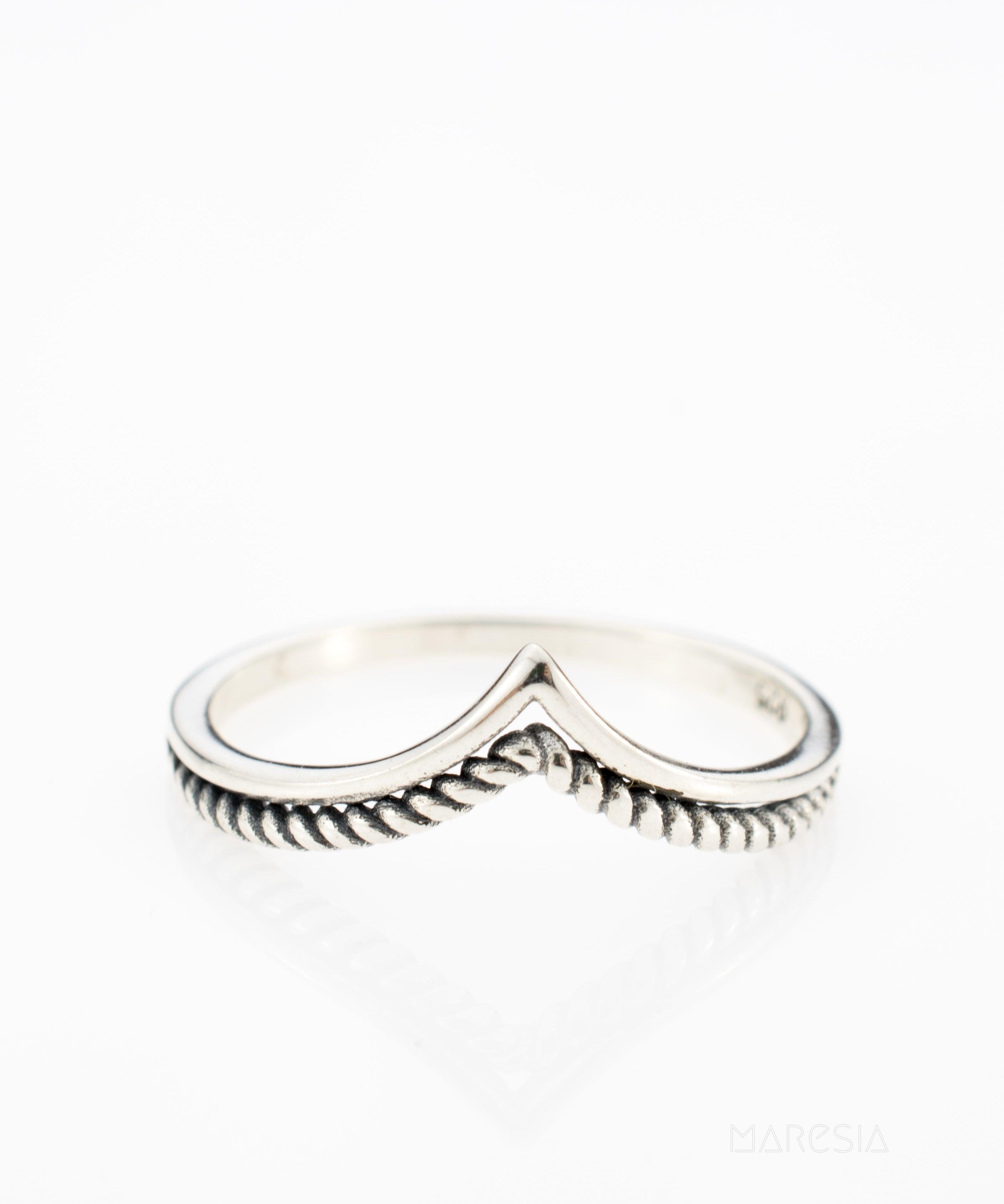 Claudia Ring~ Sterling Silver 925~ SMR - Maresia Jewelry