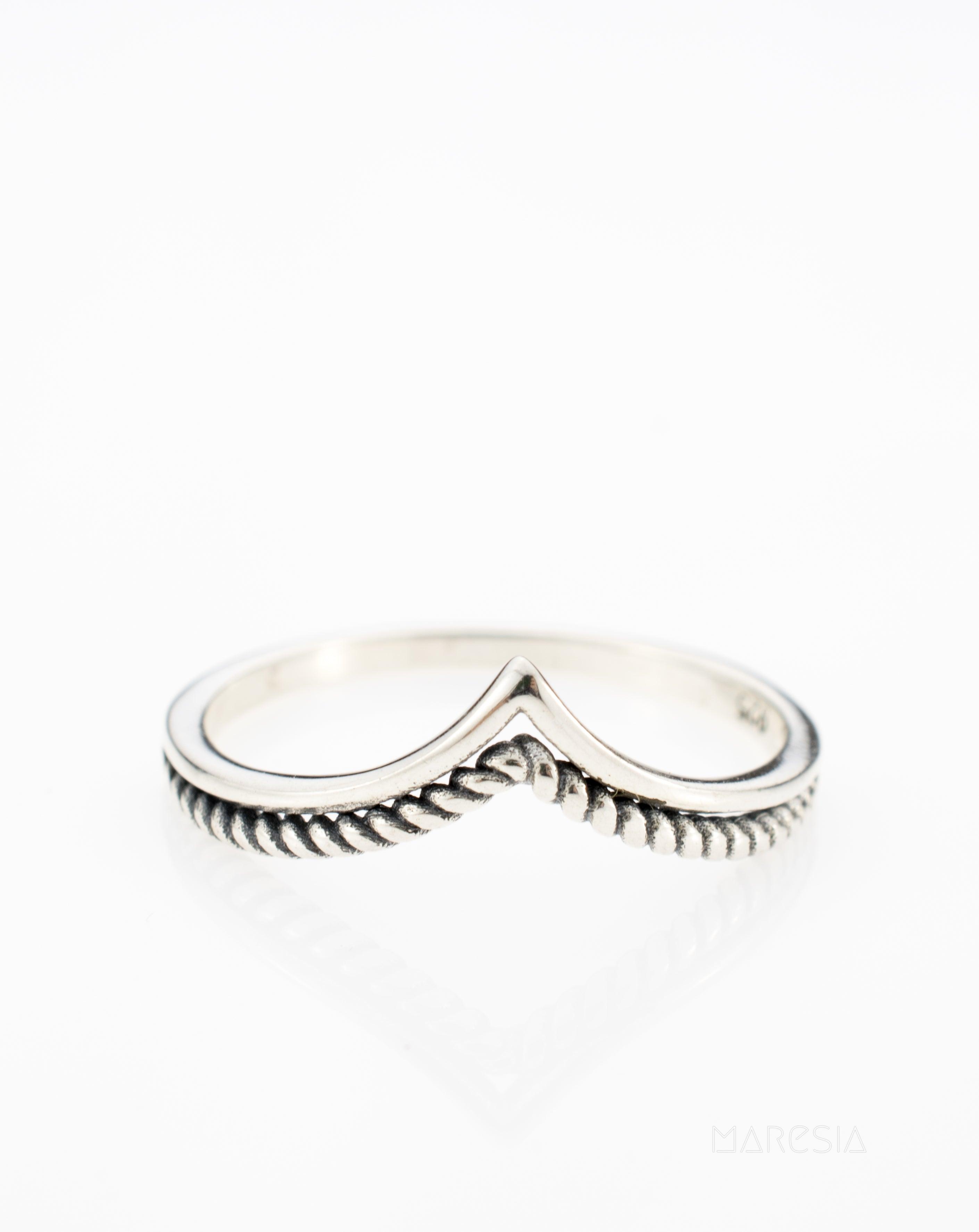 Claudia Ring~ Sterling Silver 925~ SMR - Maresia Jewelry
