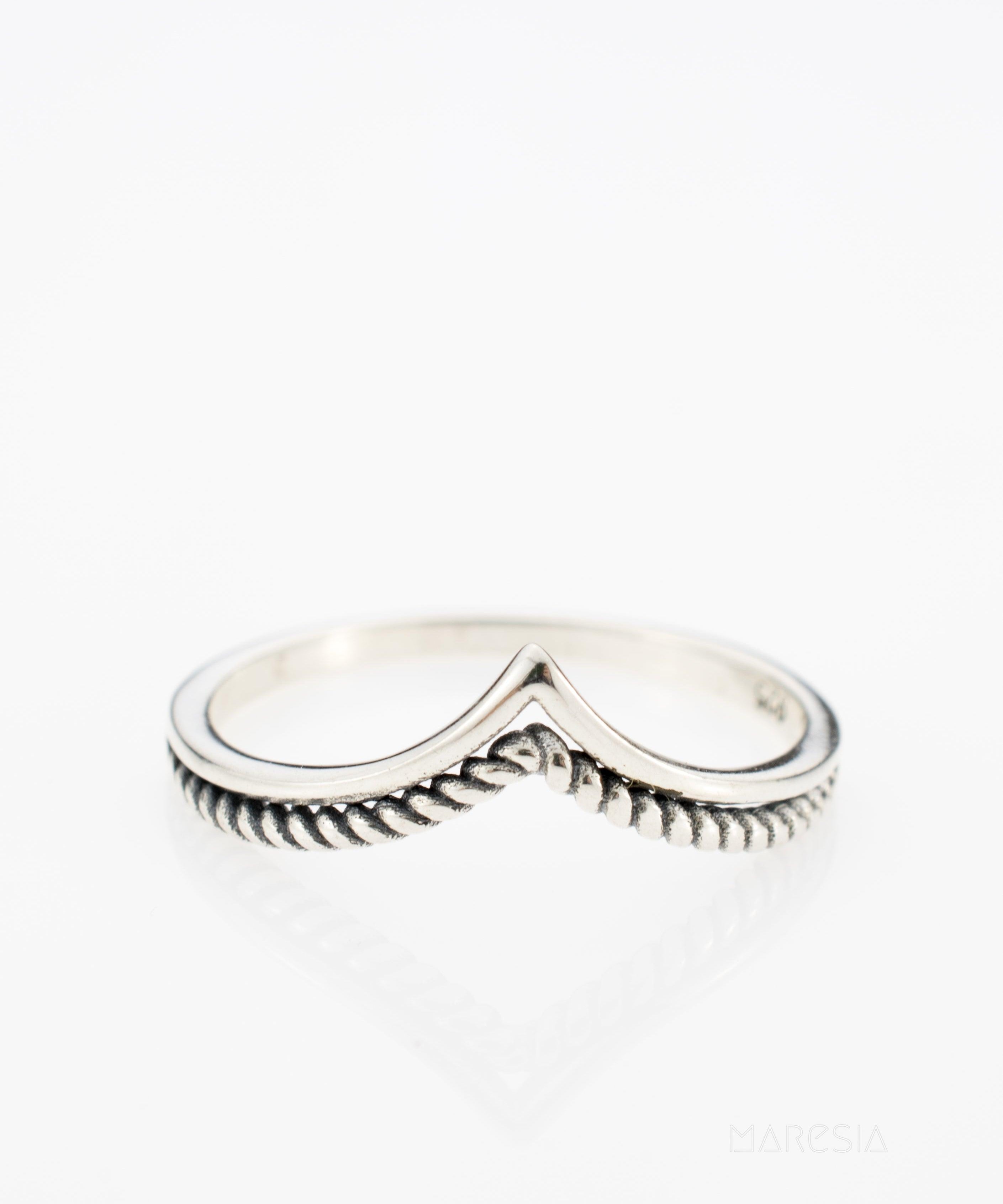 Claudia Ring~ Sterling Silver 925~ SMR - Maresia Jewelry