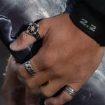 Compass Men's Ring ~ Sterling Silver 925 ~ - Maresia Jewelry