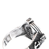 Compass Men's Ring ~ Sterling Silver 925 ~ - Maresia Jewelry