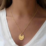 Evil Eye Necklace Gold Plated 18k ~ Cubic Zirconia or Black Onyx ~ Layered long Necklace  ~ Jewelry ~ Minimalist~ Handmade ~ MN115
