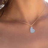 Dainty Heart Necklace ~Gold Filled - Maresia Jewelry
