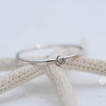 Dainty Moonstone Ring~ Sterling Silver 925 ~ Handmade ~ Gemstone  ~ Minimalist ~ Hippie ~Bohemian~June Birthstone~MR266