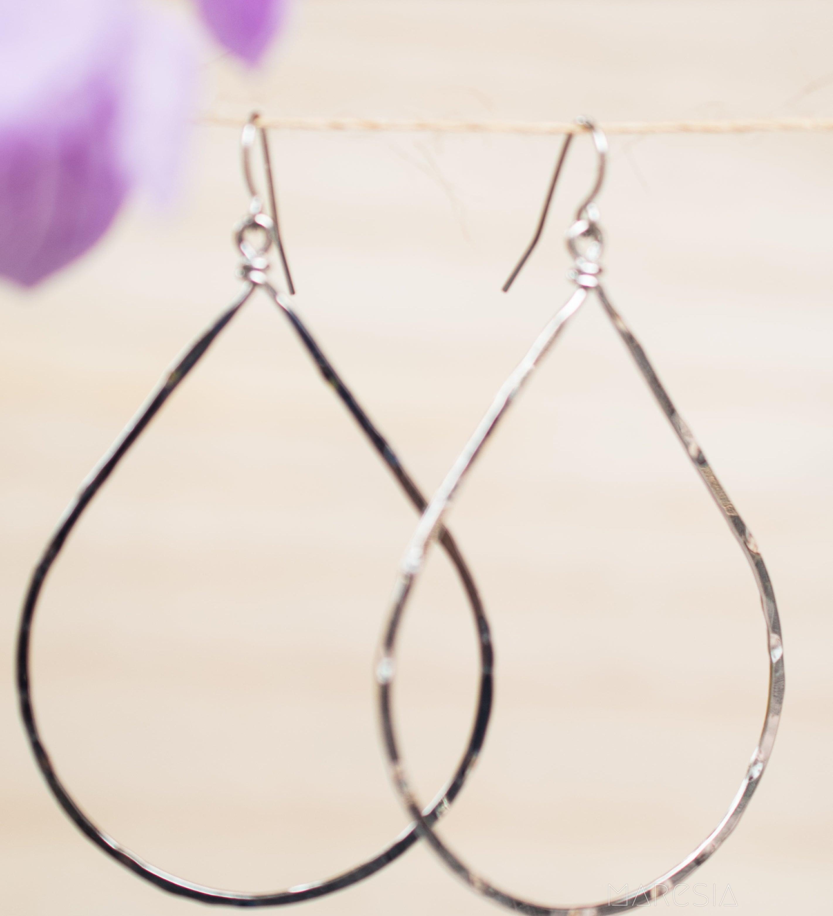 Denise Tear Drop Earrings ~Gold Plated or Silver Plated ~ SME002 - Maresia Jewelry