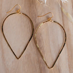 Denise Tear Drop Earrings ~Gold Plated or Silver Plated ~ SME095 - Maresia Jewelry