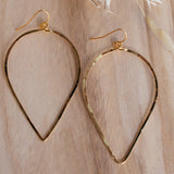 Denise Tear Drop Earrings ~Gold Plated or Silver Plated ~ SME095 - Maresia Jewelry