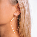 Denise Tear Drop Earrings ~Gold Plated or Silver Plated ~ SME095 - Maresia Jewelry