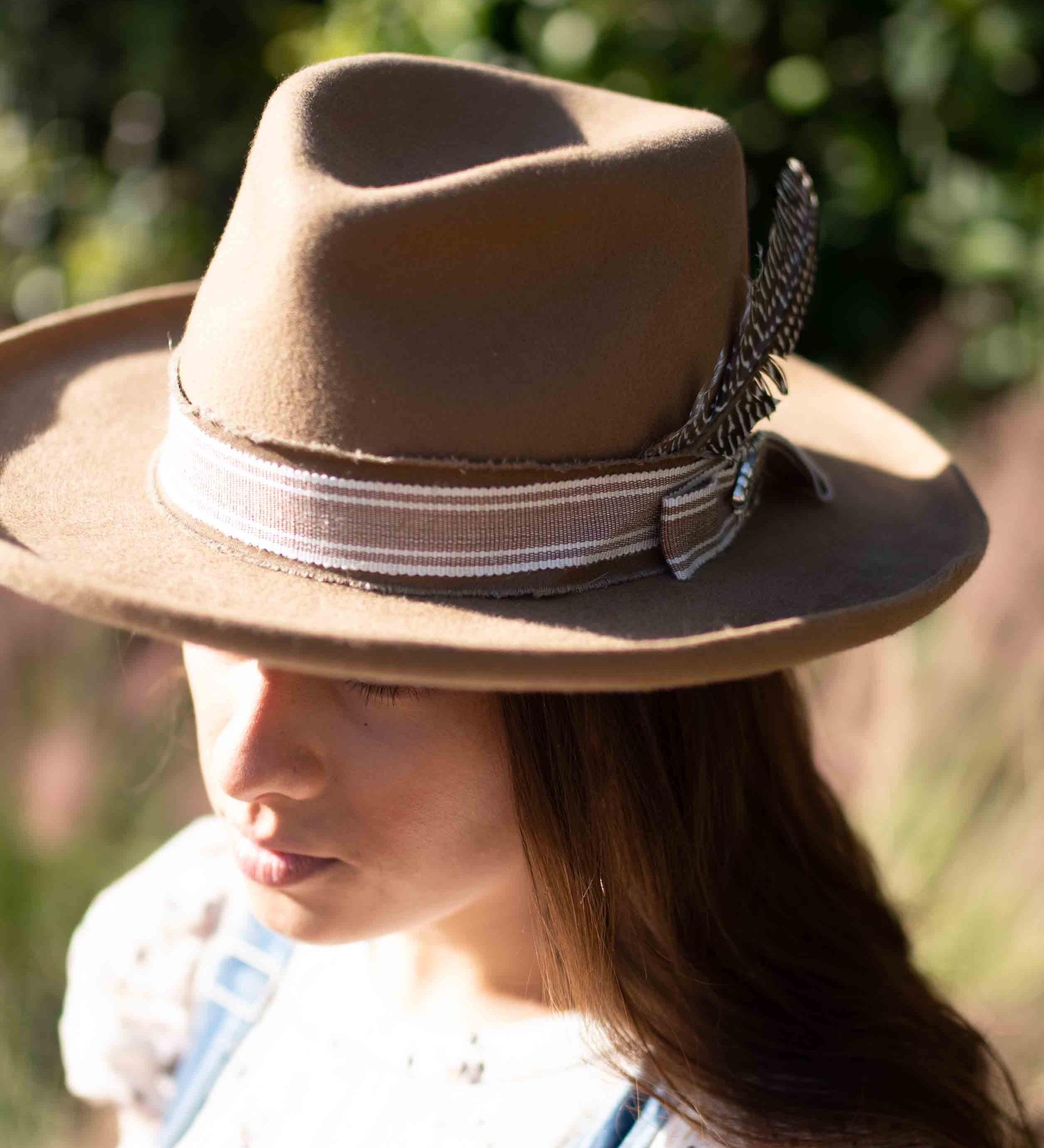 Denver Hat ~ One of a kind ~ MH010 - Maresia Jewelry