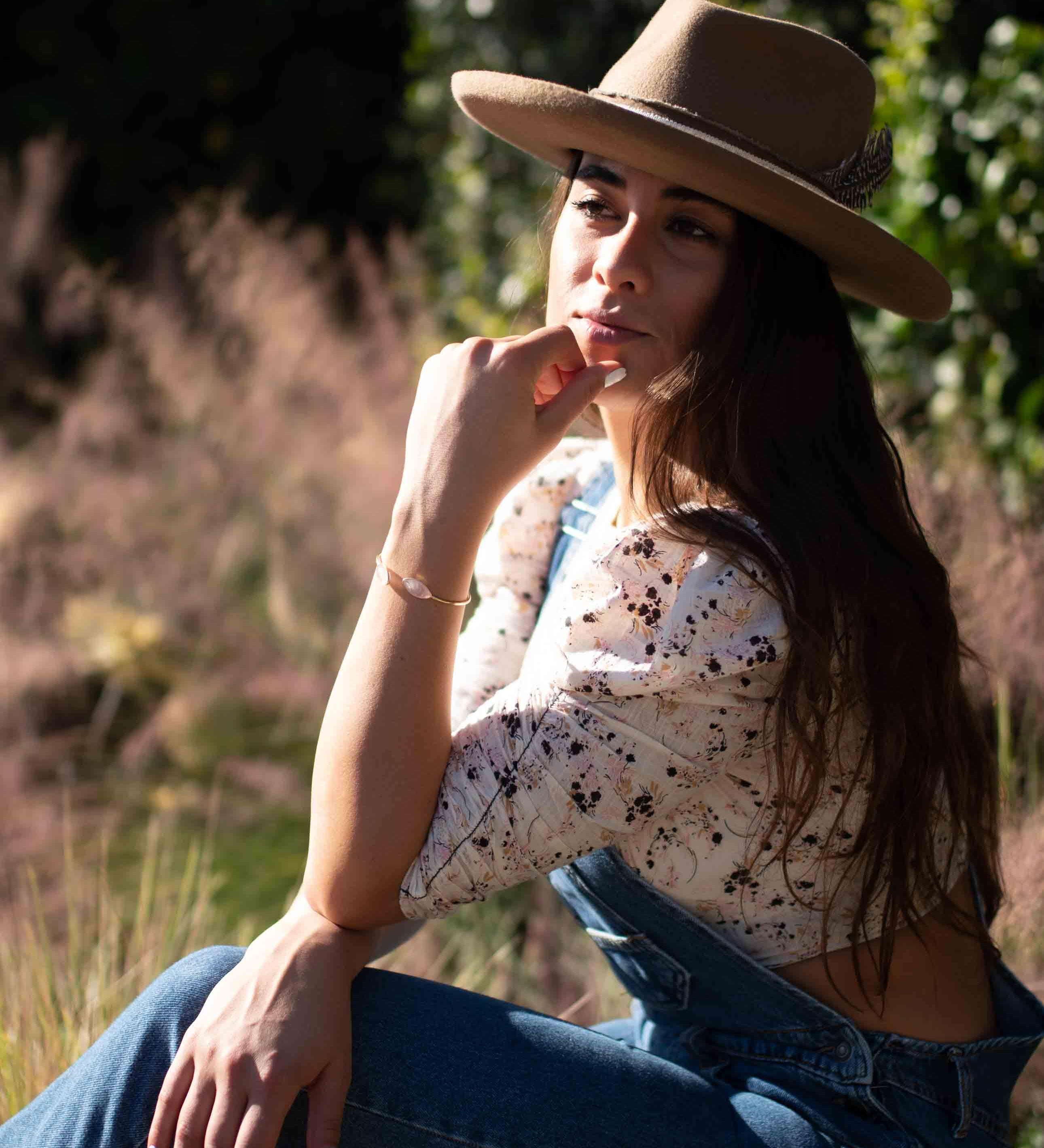 Denver Hat ~ One of a kind ~ MH010 - Maresia Jewelry