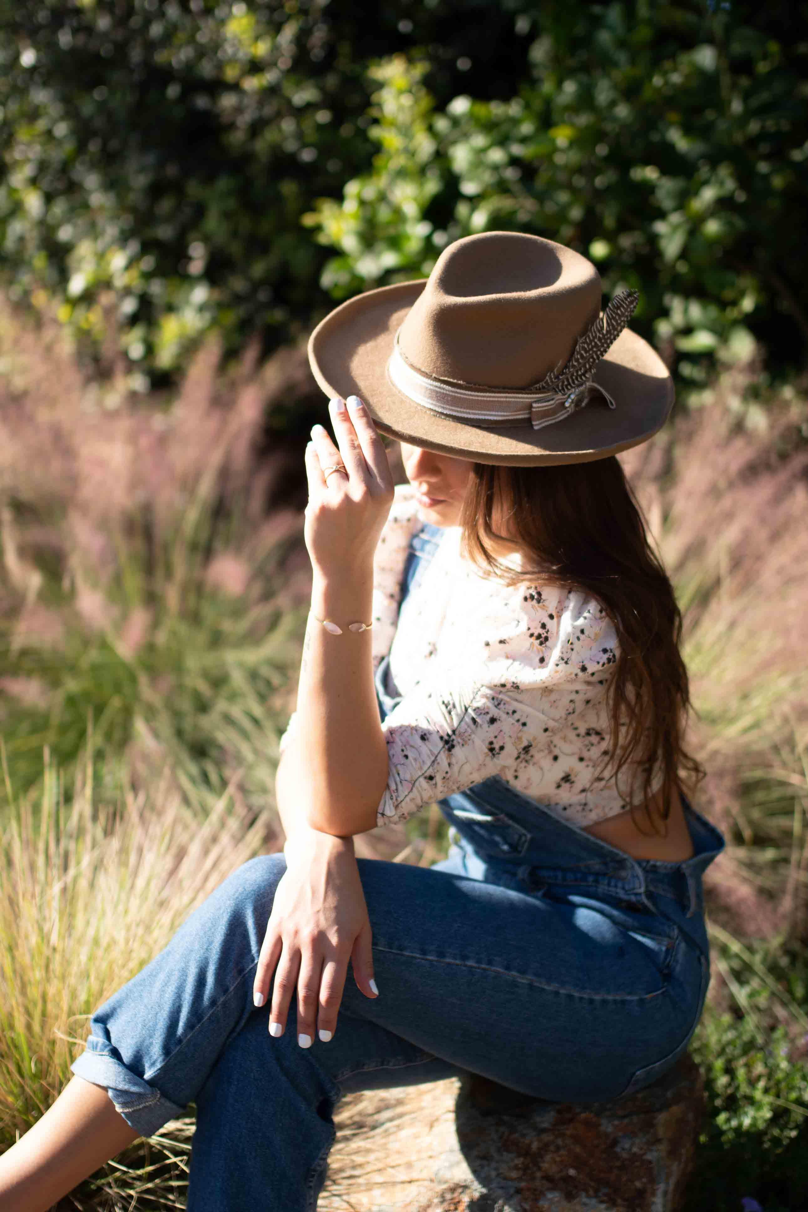 Denver Hat ~ One of a kind ~ MH010 - Maresia Jewelry