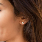 Diamond Shape Earrings ~ Gold Vermeil~ME067 - Maresia Jewelry