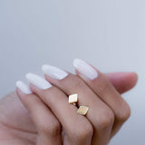 Diamond Shape Earrings ~ Gold Vermeil~ME067 - Maresia Jewelry
