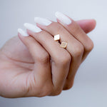 Diamond Shape Earrings ~ Gold Vermeil~ME067 - Maresia Jewelry