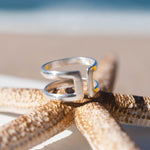 Double Thin Band Ring ~ Sterling Silver 925 ~ MR146 - Maresia Jewelry