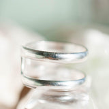 Double Thin Band Ring ~ Sterling Silver 925 ~ MR146 - Maresia Jewelry
