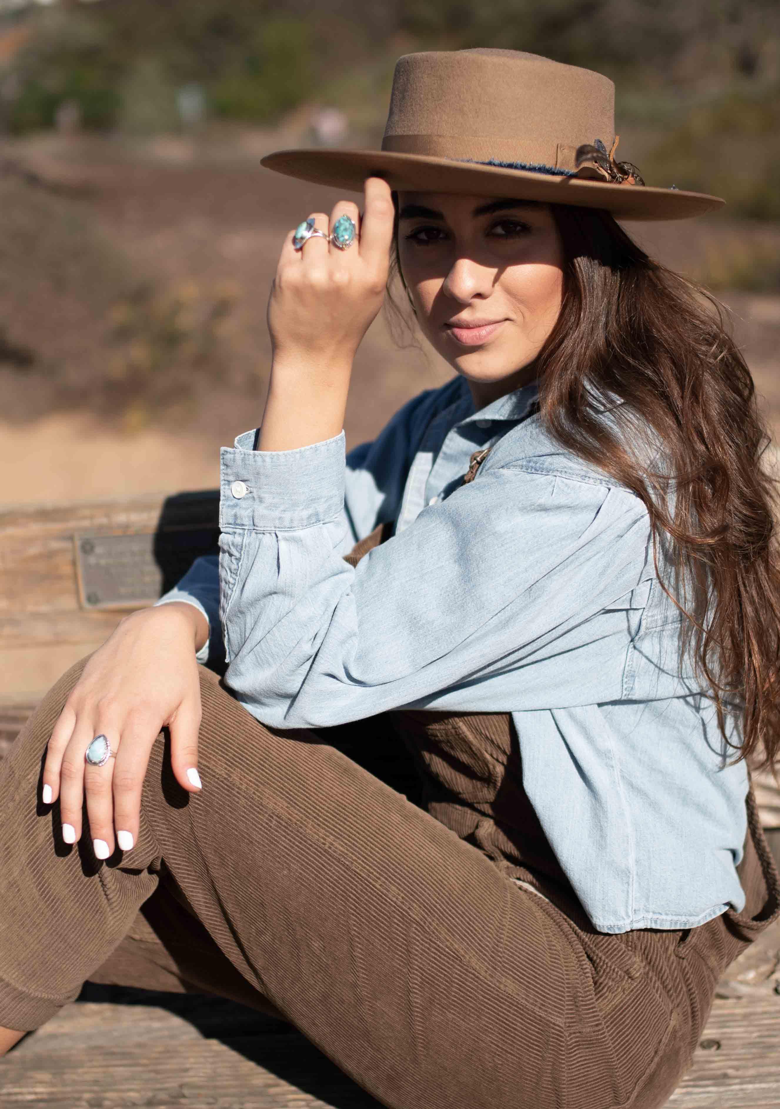 Eagle Hat ~ One of a kind ~ MH012 - Maresia Jewelry