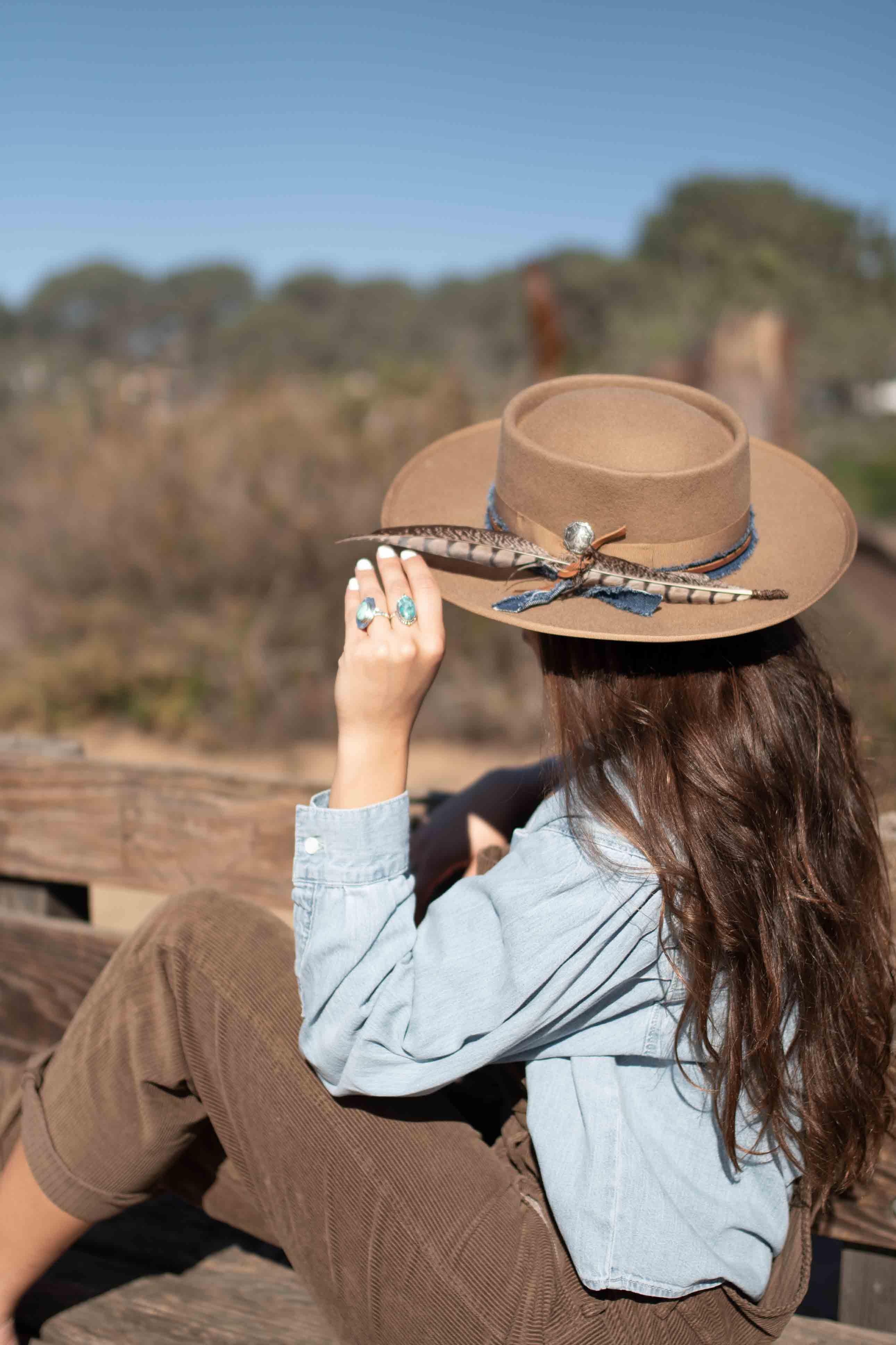 Eagle Hat ~ One of a kind ~ MH012 - Maresia Jewelry