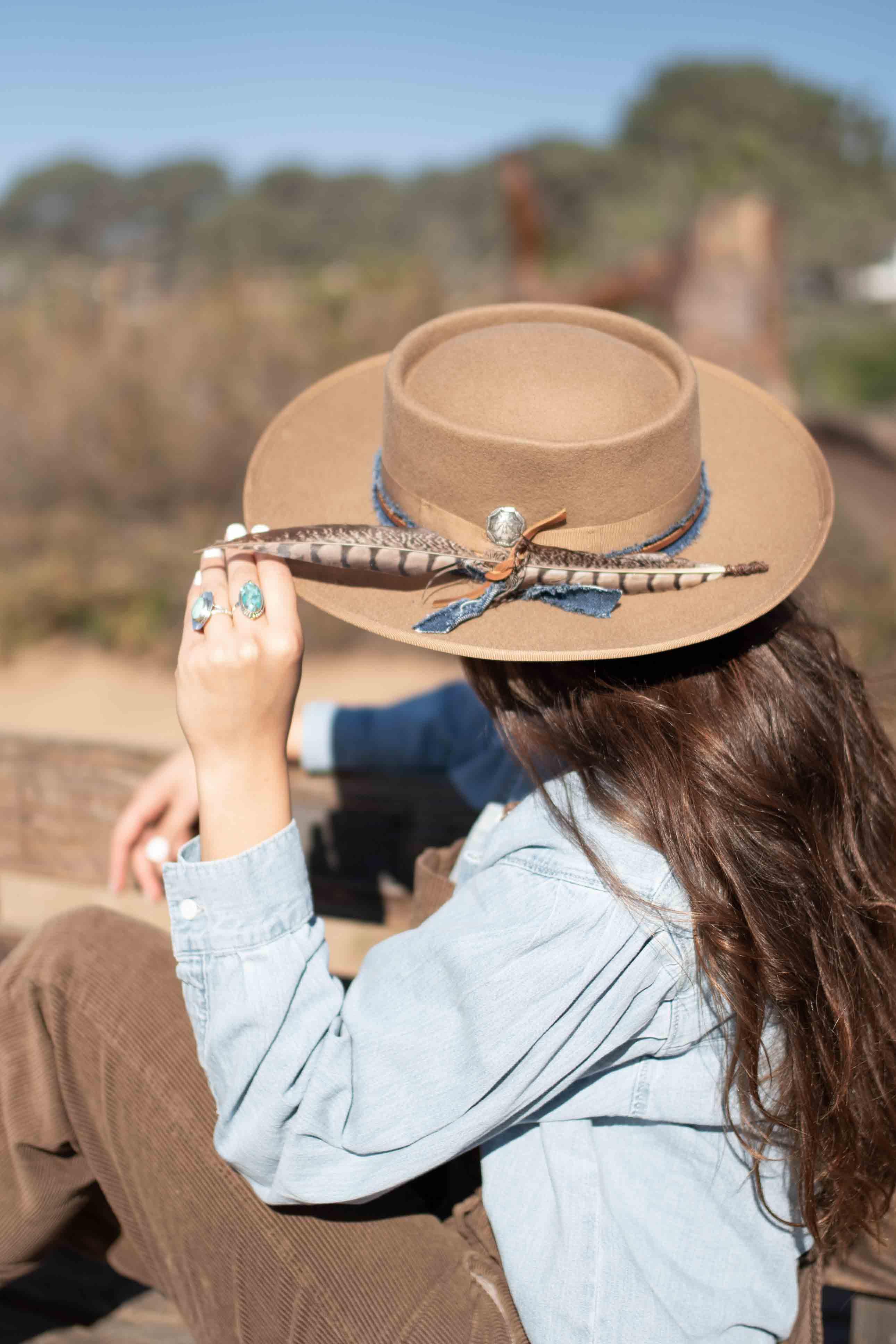 Eagle Hat ~ One of a kind ~ MH012 - Maresia Jewelry