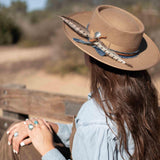 Eagle Hat ~ One of a kind ~ MH012 - Maresia Jewelry