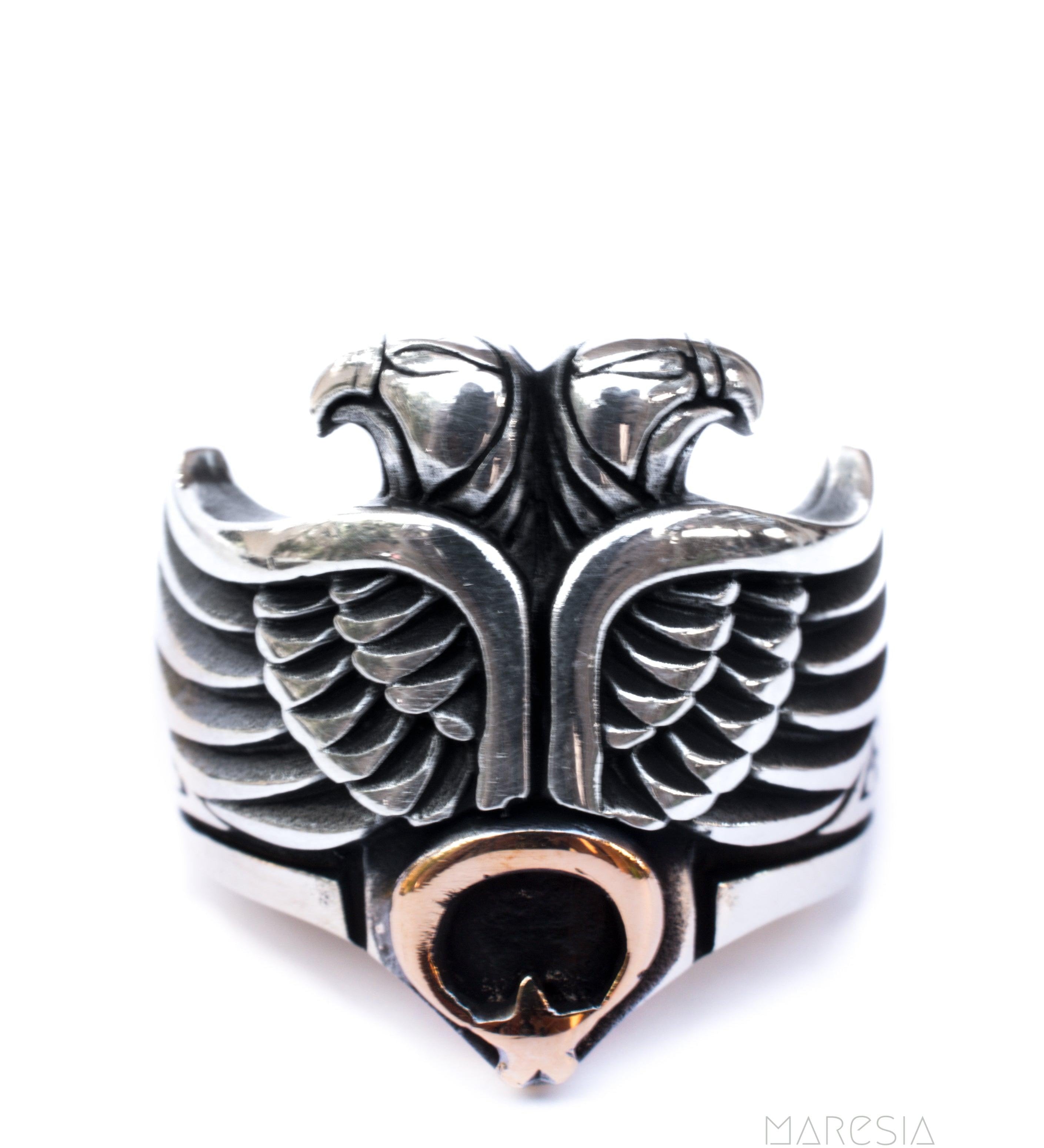 Eagle Men's Ring ~ Sterling Silver 925 ~ - Maresia Jewelry