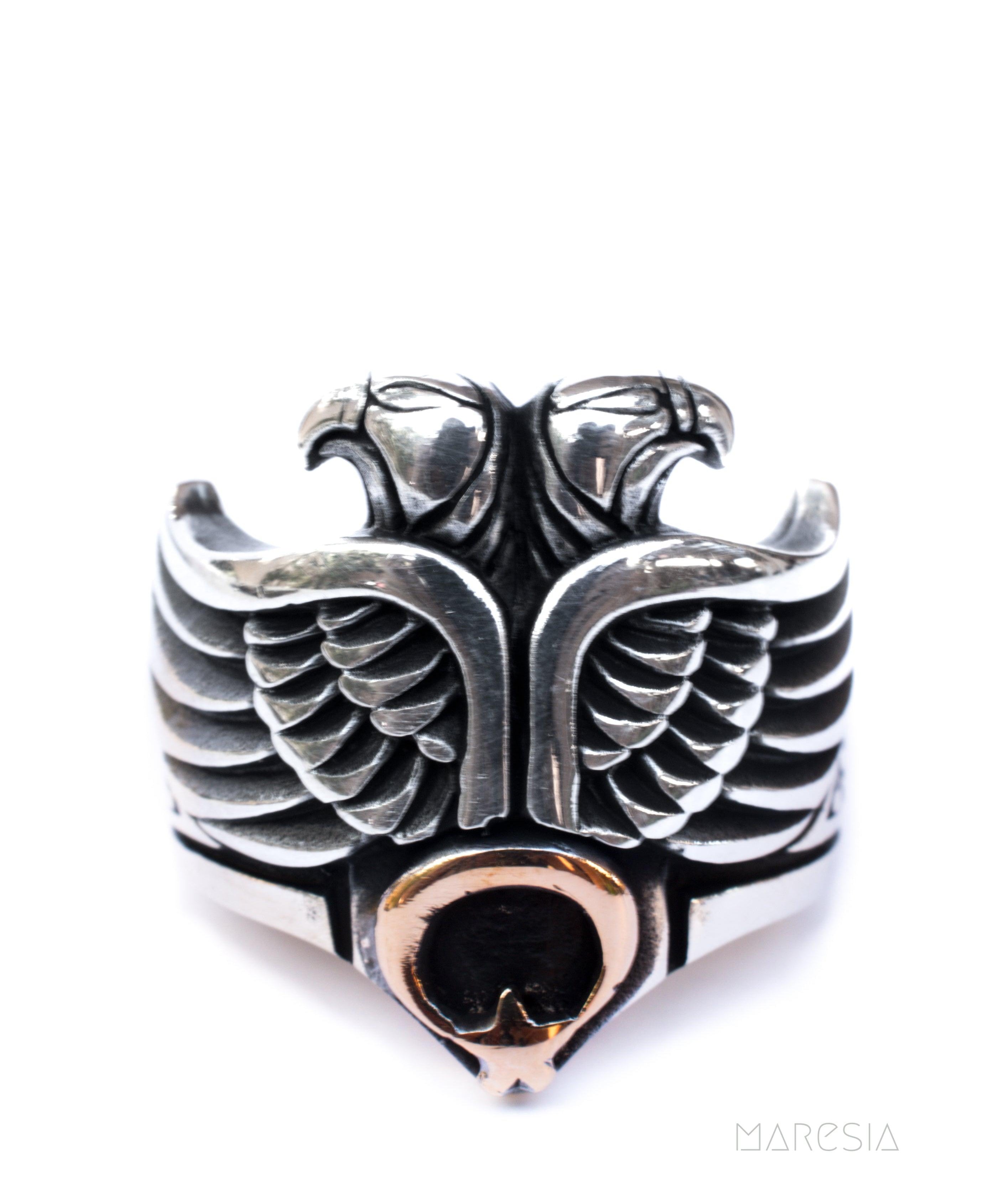 Eagle Men's Ring ~ Sterling Silver 925 ~ - Maresia Jewelry