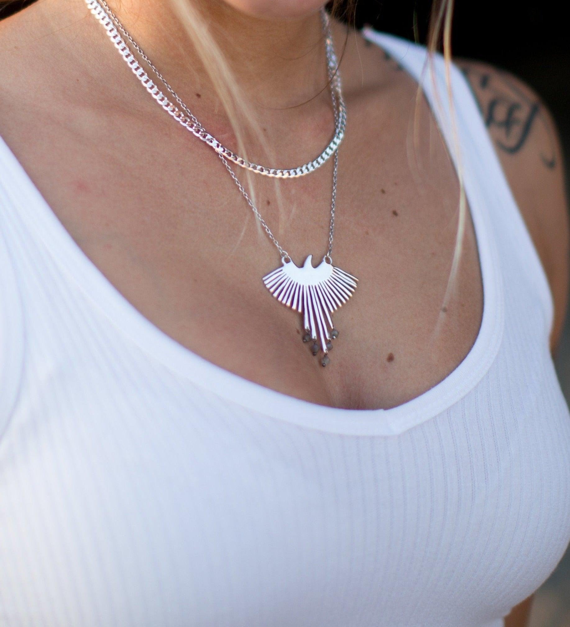 Eagle Necklace~Sterling Silver 925 - Maresia Jewelry