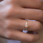 Ethiopian Opal Ring ~ Sterling Silver 925 ~ MR209 - Maresia Jewelry
