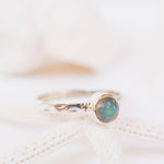 Ethiopian Opal Ring ~ Sterling Silver 925 ~ MR209 - Maresia Jewelry