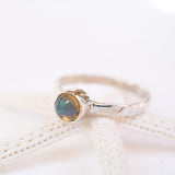 Ethiopian Opal Ring ~ Sterling Silver 925 ~ MR209 - Maresia Jewelry