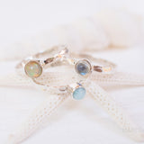 Ethiopian Opal Ring ~ Sterling Silver 925 ~ MR209 - Maresia Jewelry