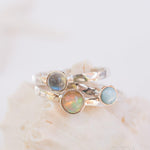 Ethiopian Opal Ring ~ Sterling Silver 925 ~ MR209 - Maresia Jewelry