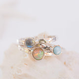 Ethiopian Opal Ring ~ Sterling Silver 925 ~ MR209 - Maresia Jewelry