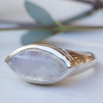 Moonstone Ring ~ Sterling Silver 925 ~ Handmade ~ Gemstone ~ Statement ~ Everyday ~ Hippie ~Bohemian~June Birthstone~ MR266
