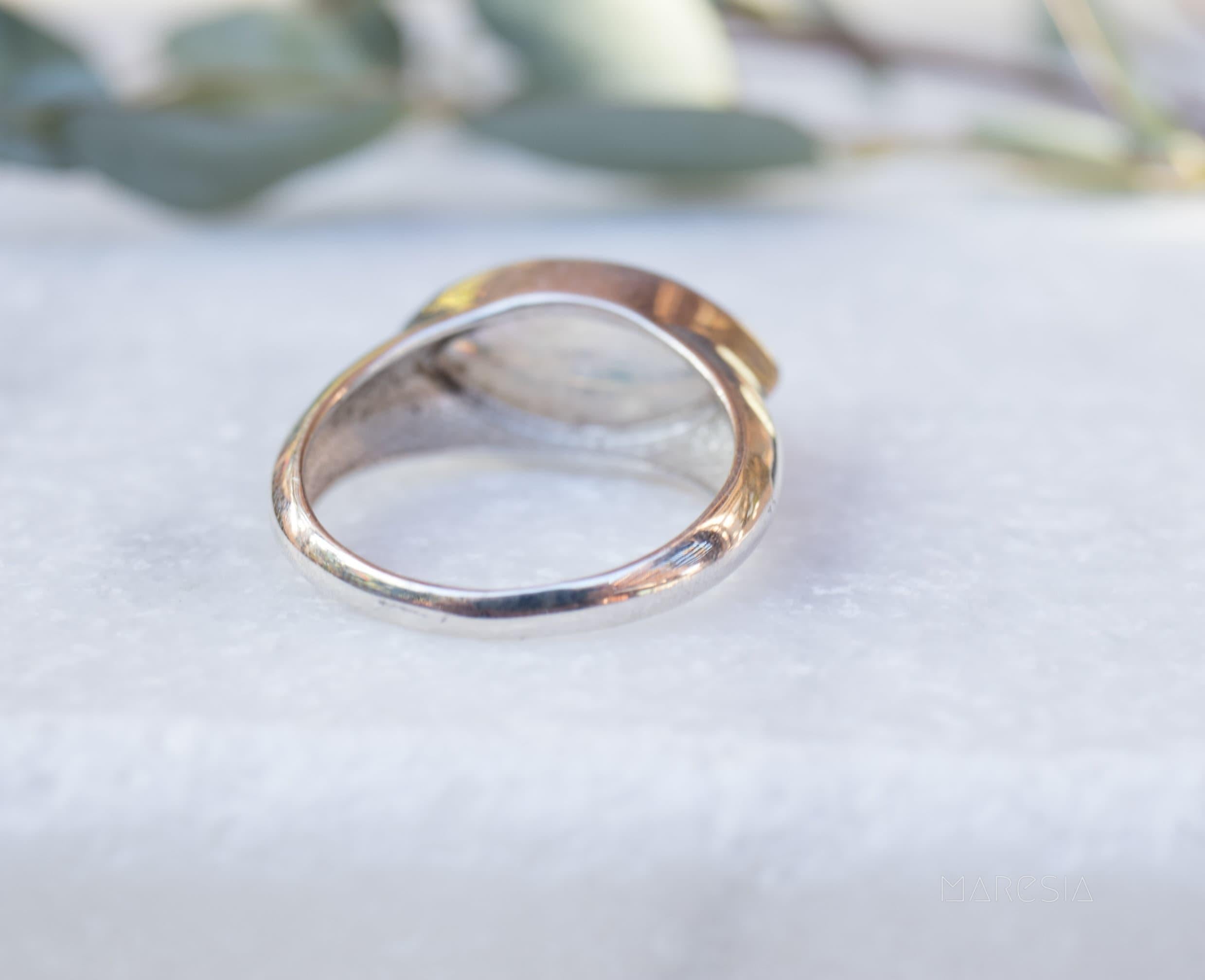 Moonstone Ring ~ Sterling Silver 925 ~ Handmade ~ Gemstone ~ Statement ~ Everyday ~ Hippie ~Bohemian~June Birthstone~ MR266