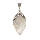 Flora Pendant ~ Abalone or Mother of Pearl ~ Sterling Silver 925 - Maresia Jewelry